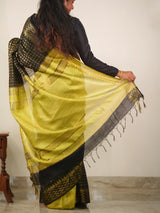 10SSF76 Semi Raw Silk Saree