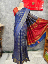 10SSF76 Semi Raw Silk Saree